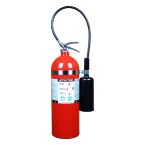 VICTORY CO20LB – Extintor de CO2 / 20 lb (9.07 kg) / Descarga 18 s / Alcance 1.2-2.4 m (4-8 ft) / Fuego Clase B y C / UL Listado / -30°C a 49°C (-22°F a 120°F)