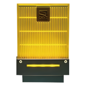 CAME 001-DD1KA – Lámpara de señalización LED / 24V AC/DC o 120-230V AC / IP54 / Ámbar o azul / -20°C a 55°C