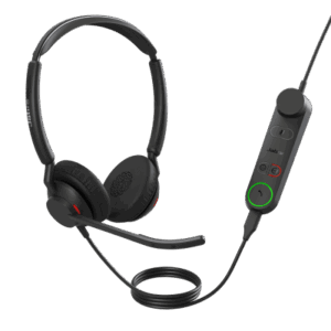 JABRA ENGAGE-50II-STEREO-UC – Diadema IP / Cancelación de Ruido con 3 Micrófonos / USB-C y USB-A / Audio 20 Hz - 20 kHz / SafeTone 2.0 / 63 g