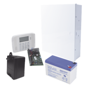 HONEYWELL HOME RESIDEO VISTA48LANTB9AH – Panel de alarma VISTA-48LA / 3 particiones / 48+16 zonas / Batería 9 Ah / Gabinete y transformador incluidos