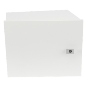 EPCOM INDUSTRIAL EI-PCB-04-03-03-W3 – Gabinete para instalación de 2 Baterías PL4012, Fabricado en Lámina Galvanizada, Opción para montar en poste (No incluido)