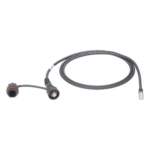 PANDUIT IUTP6X1MBLR – Patch Cord Cat6A Industrial / UTP / Plug Industrial IP65/IP67 / Tapa Protectora / 1 Metro (3.28 Pies)