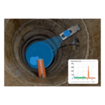 MILESIGHT EM410RDL915M – Radar de Distancia LoRaWAN / Medición hasta 12 m (39.4 ft) / IP68 / Batería 7 Años / NFC / Telemetría para BMS y Agua