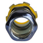 RACO HUB-2915-RT – Conector de Compresión Hermético / Pared Delgada / Acero Galvanizado / 1 1/4 in / 1.89 in x 3.307 in (48 mm x 83.99 mm)