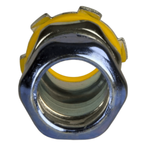 RACO HUB-2915-RT – Conector de Compresión Hermético / Pared Delgada / Acero Galvanizado / 1 1/4 in / 1.89 in x 3.307 in (48 mm x 83.99 mm)