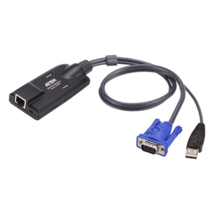 ATEN KA7170 – Adaptador KVM / DVI-USB / 2 Puertos / Selector Remoto / 3.54 x 1.69 x 0.89 in / 0.31 lb