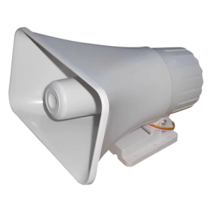 HIKVISION DS-PS3001 – Sirena de Intrusión Cableada / 120 dB a 1 m / 30 Watts / IP65 Exterior / 12 VCC / 2 Tonos Seleccionables