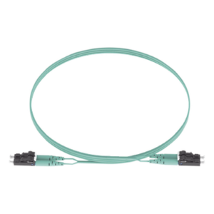 PANDUIT FX2ERLNLNSNM005 – Jumper de Fibra Óptica / Multimodo OM3 50/125 / LC-LC Dúplex / OFNR Riser / LSZH / 5 m (16.40 pies)