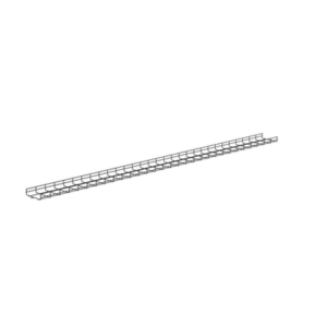 PANDUIT PWB2X8BL – Charola Wire Basket / 8 in (203 mm) Ancho / 2 in (50 mm) Alto / 9.8 ft (3 m) Largo / 187 Cables Cat6 / Negro