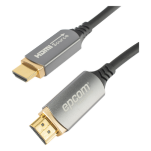EPCOM PROAUDIO EP-FOH-8K-15M – Cable HDMI de Fibra Óptica / 15m (49.21 ft) / 8K@60Hz / 18Gbps / HDCP 2.2 / 4.5mm OD