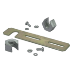 PANDUIT FTRBE12 – Soporte de Montaje a Techo / Canaletas FiberRunner 2x2 y 4x4 / Varilla Roscada 1/2" / Acero Negro / 152.4 mm (6 in)