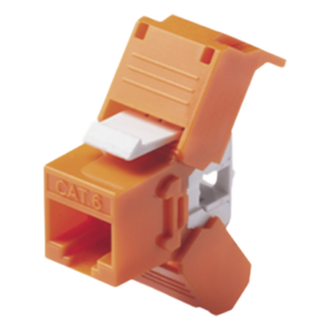 LINKEDPRO BY EPCOM LP-KJ-6A-04 – Módulo Jack Keystone / Cat6A / RJ45 / Sin Blindaje / 750 Conexiones / UL94V-0