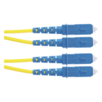 PANDUIT F923RSNSNSNM005 – Jumper de Fibra Óptica Monomodo / OS2 9/125 / SC-SC Duplex / OFNR Riser / LSZH / 5 m (16.40 pies) / Amarillo