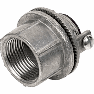 HUBBELL KILLARK HUB-WH-5G – Conector hermético / Zinc 1-1/2" / Tornillo a tierra / Intemperie / Áreas clasificadas NEC