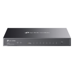 TP-LINK TL-SG2008 – Switch Administrado Gigabit / 8 Puertos / 16 Gbps Capacidad Switching / 11.90 Mpps / PoE PD / Fanless / Montaje Pared-Escritorio