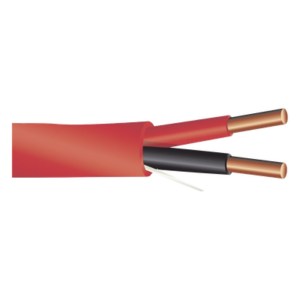 LINKEDPRO LP214-FIRE – Cable para Incendio / 2x14 AWG / FPLR / Rojo / 305 m (1000 ft) / UL 1666 / CSA FT4