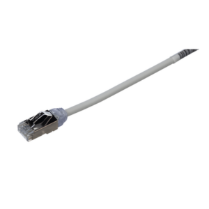 PANDUIT STP28X5MIG – Patch Cord Cat6A / 28 AWG Diámetro Reducido / S/FTP Blindado / CM/LS0H / 5 m (16.40 ft) / Gris