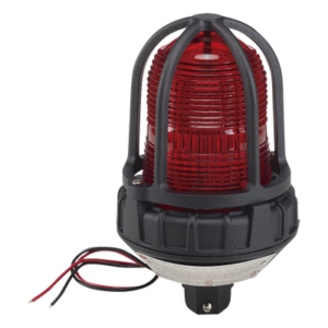FEDERAL SIGNAL INDUSTRIAL 191XL-024-R – Luz de advertencia LED / Ubicaciones peligrosas / Montaje tubo NPT 3/4" / 24 VCD / Rojo / IP66/IP69K / -50°C a +66°C
