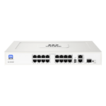 WI-TEK WK-PS219GF – Switch PoE No Administrable / 16 Puertos 10/100 Mbps / 2 Puertos Uplink Gigabit / 1 Ranura SFP 1000 Mbps / Presupuesto PoE 180 W / Hi-PoE 60 W