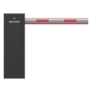 HIKVISION DS-TMG300-DR/A(4M) – Barrera Vehicular Automática / Brazo Iluminado 4 m (13.1 ft) / Apertura 3 s / Motor Brushless DC / 5,000,000 MCBF / Apertura Manual por Pérdida de Energía / Anti-Golpe Vehicular