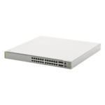 ALLIED TELESIS AT-GS980MX/28PSM-10 – Switch L3 Apilable / 20x 1G PoE+ / 4x MultiGigabit 2.5G/5G PoE+ / 4x SFP+ 10G / 370W PoE / Stack 4 Unidades
