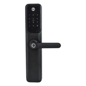 YALE-ASSA ABLOY MX83221 – Cerradura Digital / Biométrica / 100 Huellas / 100 Códigos / Zigbee / Wi-Fi / 3.5 a 10 cm (1.38 a 3.94 in)