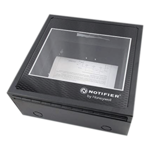 NOTIFIER ABS-2D – Gabinete de Montaje en Superficie / Para Anunciador NCA-2 y Módulo NCM / Color Negro / Compatible con Noti-Fire-Net
