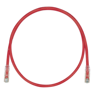 PANDUIT UTPSP5RDY – Cable de Parcheo UTP Cat6 / 24 AWG / CM / 1.52 m (5 Pies) / Rojo