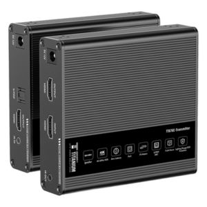 EPCOM TITANIUM TT-676E – Extensor HDMI / 4K@60Hz / Sin Compresión / Cero Latencia / 70 m (229.7 ft) / Cat 6/6a/7 / PoC / IR Bidireccional / HDR10