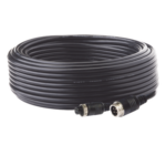 ECCO ECTC204 – Cable de Extensión para Cámara de Vehículo Industrial / 20 m (65 ft) / 4 Pines / Conexión Roscada / HD en Baja Luz