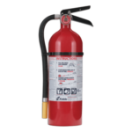 KIDDE PRO5MP – Extintor Multipropósito Recargable / 5.5 lb (2.5 kg) / Clase A B C / UL 3-A:40-B:C / Paquete de 6