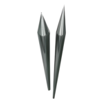 TOTAL GROUND TG-TJF-60 – Punta Pararrayos / Cobre Cromado / 60 cm (1.97 ft) / 5/8 pulg / 5/16 pulg
