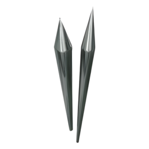 TOTAL GROUND TG-TJF-60 – Punta Pararrayos / Cobre Cromado / 60 cm (1.97 ft) / 5/8 pulg / 5/16 pulg