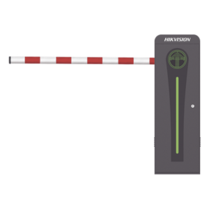 HIKVISION KT-320-ABAT(4ML) – Barrera Vehicular / Brazo Abatible por Colisión 4 m (13.1 ft) / Motor Brushless 24 VDC / 360 Ciclos por Hora / Semáforo Rojo-Verde Integrado / Control por Bluetooth