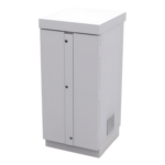 EPCOM INDUSTRIAL EFCB051106W – Gabinete de Seguridad / Capacidad 6 Baterías PL110D12 / Acero Galvanizado / Cierre con 2 Candados / Mesa Interior / Exterior IP / 52 kg / 775 x 755 x 558 mm