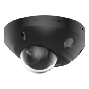 HIKVISION DS-2CD2543G2-LIS2U(BLACK) – Mini Domo IP / 4 Megapixel / Dual Light 30 m (98.4 ft) / WDR 120 dB / IP67 / IK08 / PoE / AcuSense / Audio Bidireccional