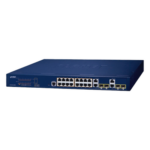 PLANET GS-4210-16P4C – Switch Administrable PoE+ / 16 Puertos Gigabit / 4 SFP / 240 W / Capa 2