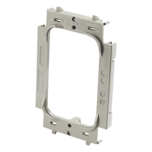PANDUIT T70SDB-X – Adaptador Atornillable para Faceplate / PVC Gris / 2.75 in x 4 in / 0.33 ft / Montaje Atornillado
