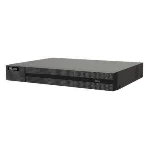 HiLook by HIKVISION DVR-216Q-M1/T – DVR Pentahíbrido / 16 Canales TurboHD + 8 Canales IP / 5 Megapixel Lite / Audio Bidireccional / H.265+ / 1 Bahía de Disco Duro / Salida Full HD