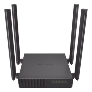 TP-LINK ARCHERC50 – Router Inalámbrico / Dual Band AC / 1200 Mbps / 4 Antenas / 4 Puertos LAN 10/100 Mbps / IPv6 / Control Parental