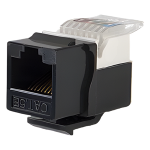 LINKEDPRO BY EPCOM LP-KJ-516-BK – Módulo Jack Keystone / Cat5e / Toolless / RJ45 / Sin Blindaje / Color Negro