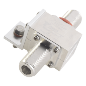 Times Microwave LP-BTR-NFF – Protector Coaxial / Rango 20-1000 MHz / Potencia 375 W VHF / Conectores N-Hembra / Montaje de Tierra Universal