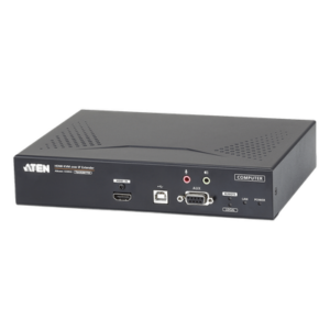 ATEN KE8950T – Extensor KVM sobre IP / 4K UHD 60Hz / HDMI 2.0 / USB 2.0 / Fibra Óptica / 22.75x17.16x5.48 cm
