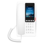 FANVIL H6WW – Teléfono IP Hotelero Wi-Fi 6 / Pantalla IPS 3.5" 320x480 / 2 Líneas SIP / 5 Teclas Programables / Puerto USB-A / PoE 802.3af / Audio HD / Diseño Blanco