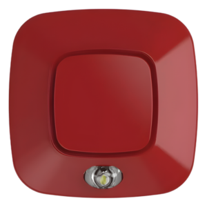 INIM ELECTRONICS ES2050RE – Sirena Direccionable con Luz Intermitente / Aviso por Voz / Alimentación por Loop / IP21 / 14 Tonos / 16 Mensajes en 8 Idiomas