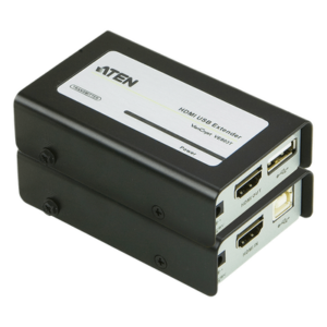 ATEN VE803 – Extensor HDMI/USB / Sobre Cat 5e / 1080p a 40m (131 pies) / 1080i a 60m (197 pies) / HDCP / USB bidireccional
