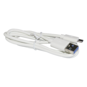 EPCOM POWERLINE PLUSBW – Cable programador y cargador USB a Micro USB color blanco