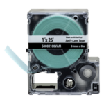 PANDUIT S000X100VAM – Casete de Etiquetas Autolaminadas / 24 mm Ancho / 8 m Largo / Cables 10-12 AWG / Vinilo Blanco / -40°C a 66°C