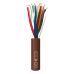 GENESIS 4707-4607 – Cable de Alarma / 8 Conductores / 20 AWG / CL2 / 38 m (124.7 ft) / UL 1685 / Interior