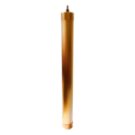 TOTAL GROUND CHEM-GROUND-1.51D – Electrodo Químico de Puesta a Tierra / Tubo Cobre Electrolítico 1" / Longitud 1.5 m (4.9 ft) / Super Absorbente Interno / Borne ½"